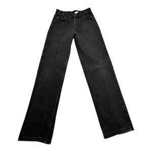 Levi Strauss 550 Relaxed Fit Jeans‎ Black Denim Size 14